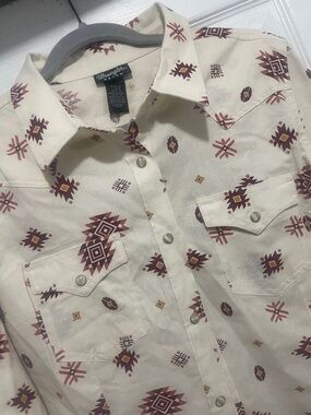Vintage Wrangler Button Up Shirt